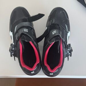 Peloton Black Cycling Shoes